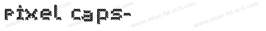 Pixel Caps字体转换